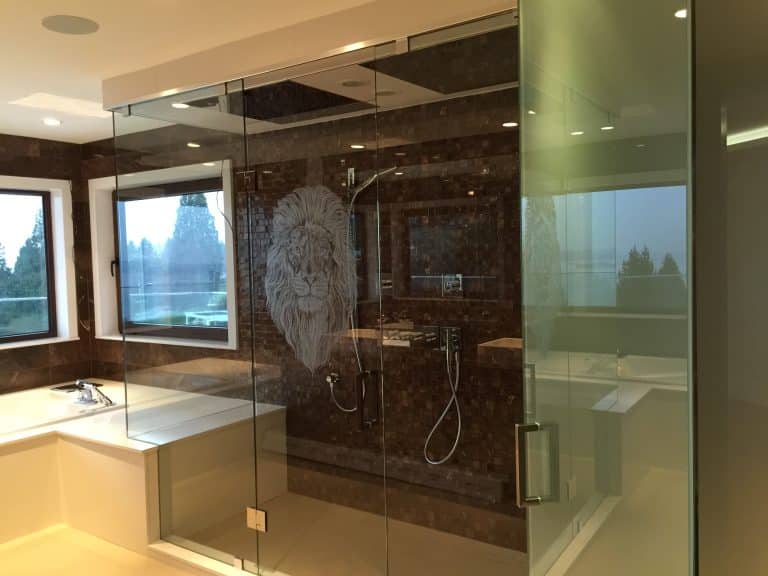 Glass shower Enclosure