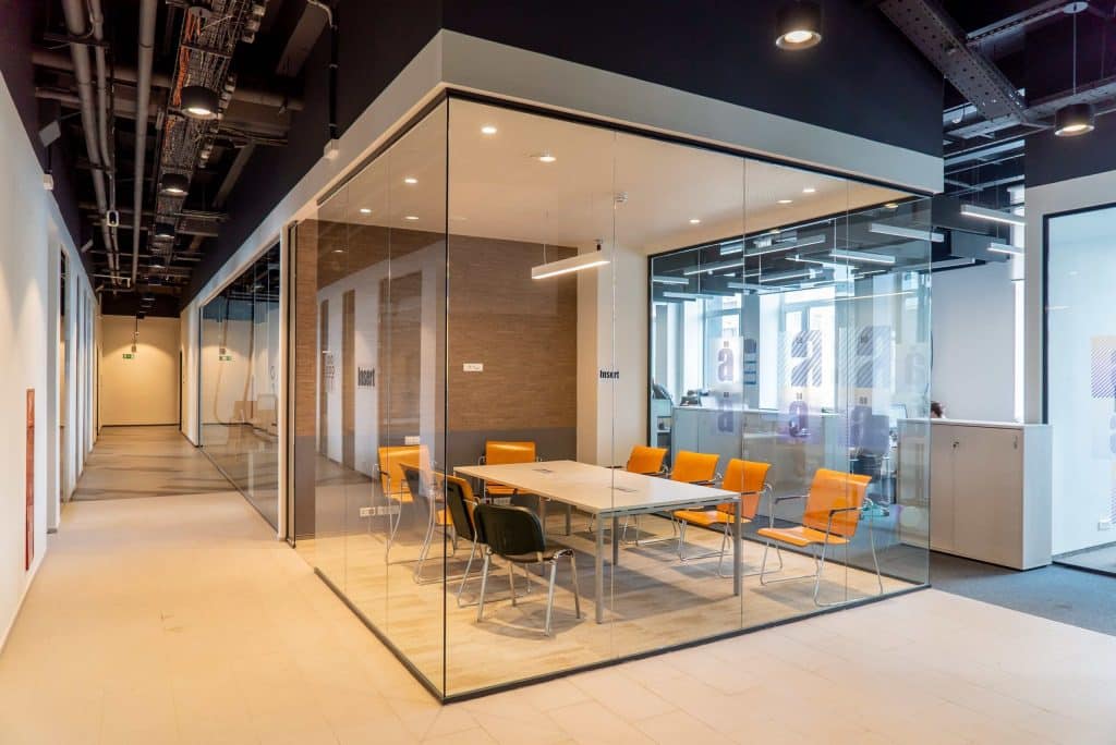 Glass Partition