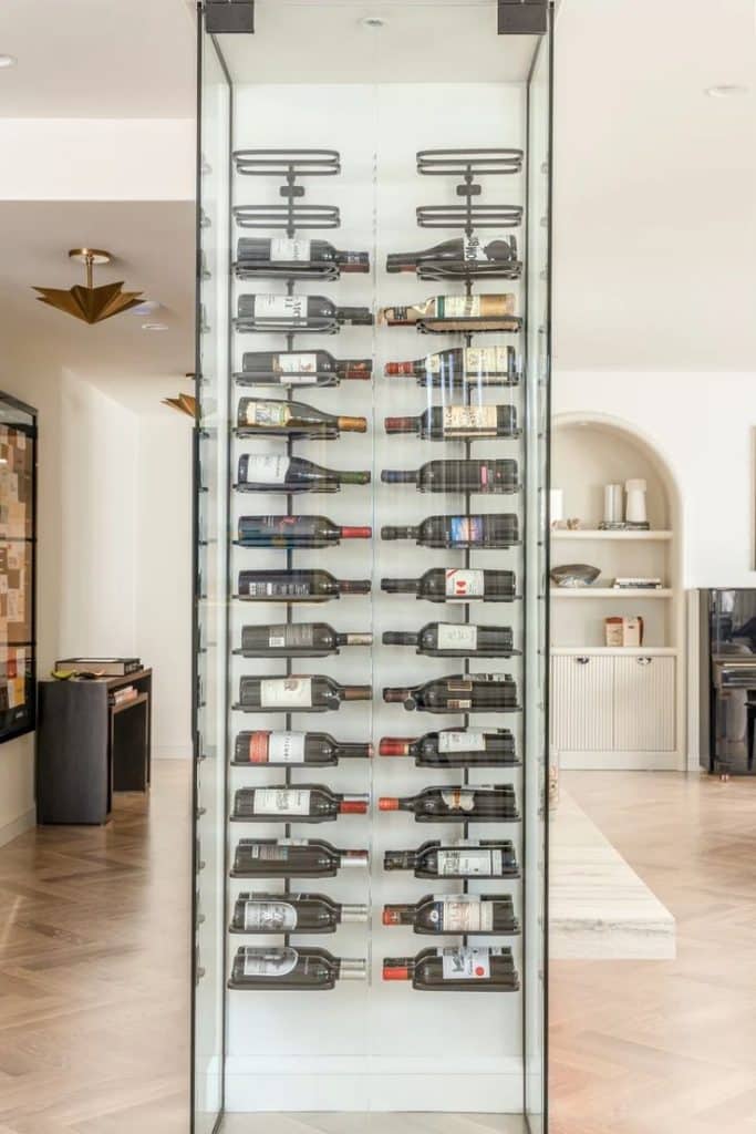 glass wine cellar #1