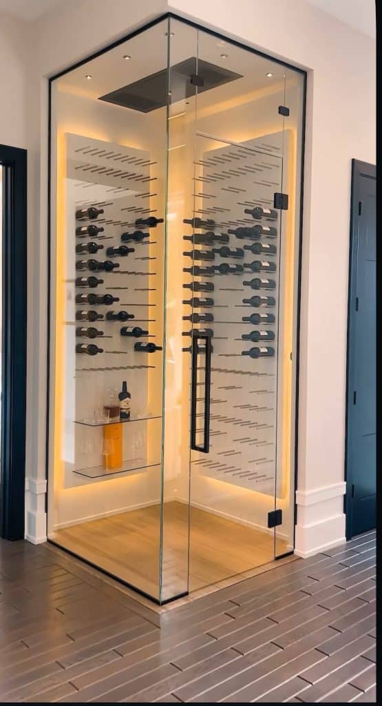glass wine cellar #6